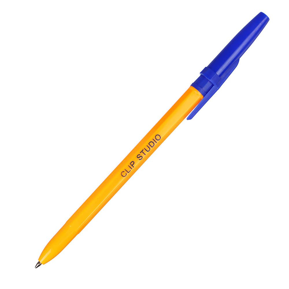  Ручка Шариковая, толщина линии: 0.7 мм, цвет: Синий, 10 шт. #1