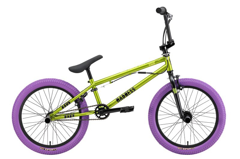 Трюковой велосипед BMX Stark Madness 3 / 2024 год / колёса 20 / черный ...