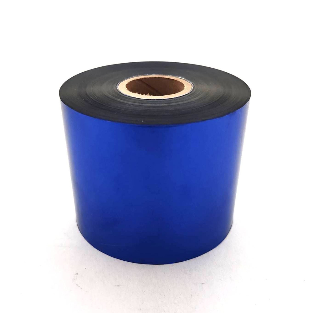 Фольга для горячего тиснения по коже, ПВХ, бумаге, картону, цвет синий ...