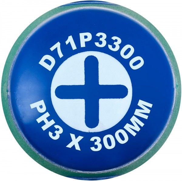 Отвертка стержневая крестовая ANTI-SLIP GRIP, PH3x300 мм, D71P3300 #1