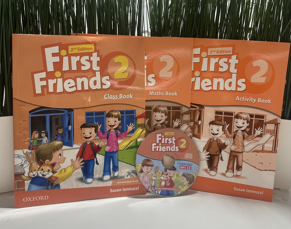 First Friends 2 CLASS BOOK WORKBOOK MATHBOOK CD #1