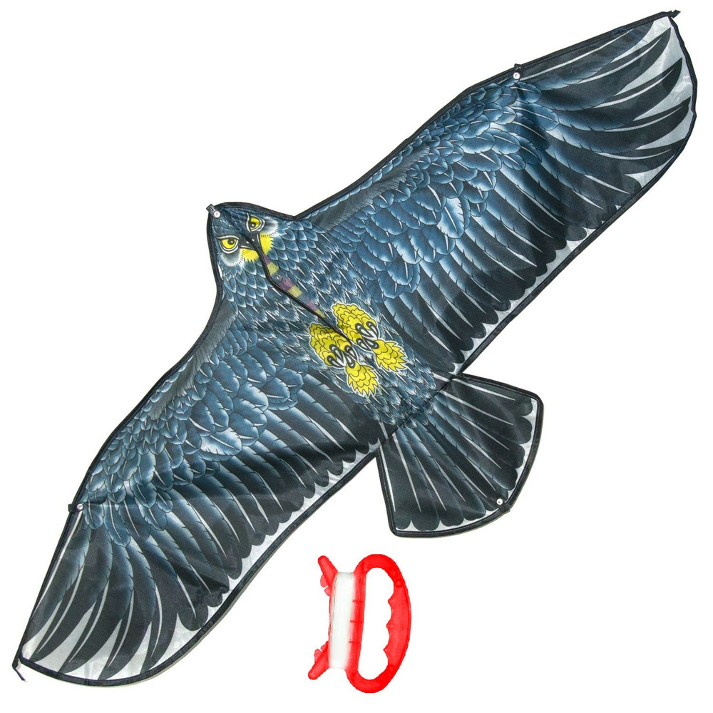 Змей воздушный 120/55 Орел с катушкой - купить с доставкой по выгодным ...