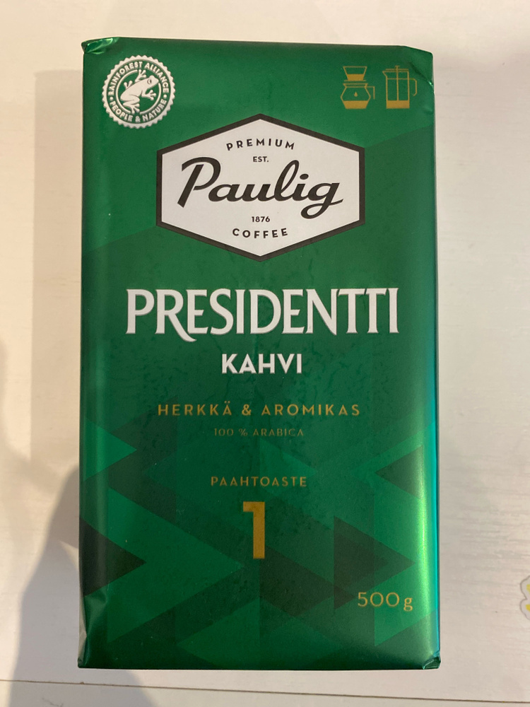 Кофе молотый Paulig Presidentti №1 500 гр. Финляндия #1