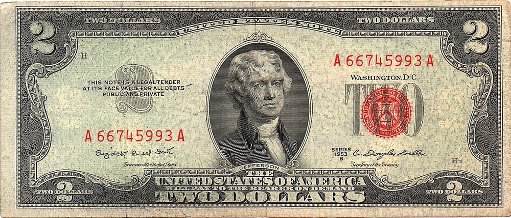 Купюра, США, 1953 год, 1 шт - купить по выгодной цене в интернет ...