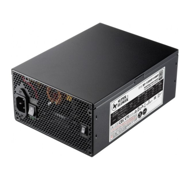 Блок питания SUPER FLOWER Leadex SE Platinum (SF-1200F14MP SE) черный ...