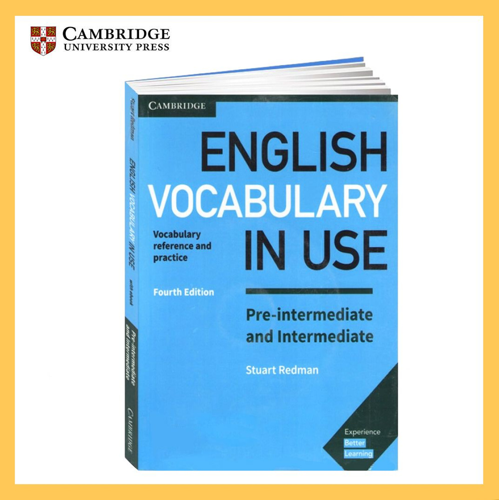 English Vocabulary in Use Pre-intermediate & Intermediate 4th edition A5  (Учебник + CD/DVD) | Редман Стюарт - купить с доставкой по выгодным ценам в  интернет-магазине OZON (1185968845)