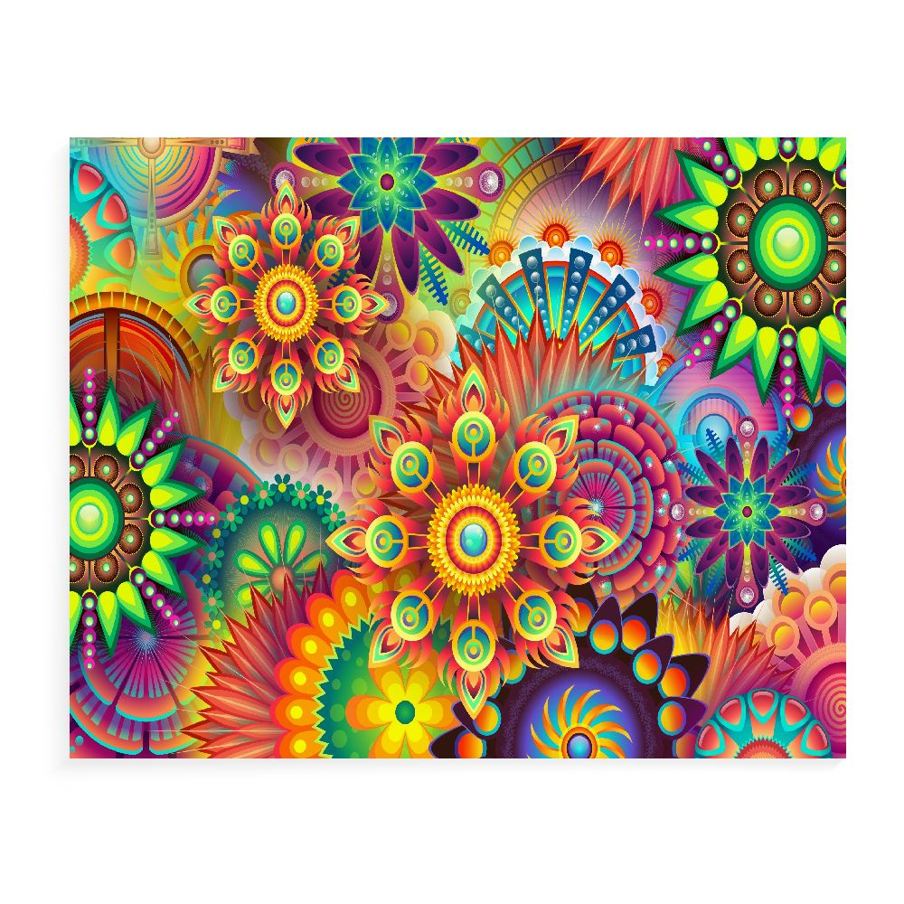 Алмазная мозаика Вышивка Живопись Картина стразами "цветы" 40х60 см ...