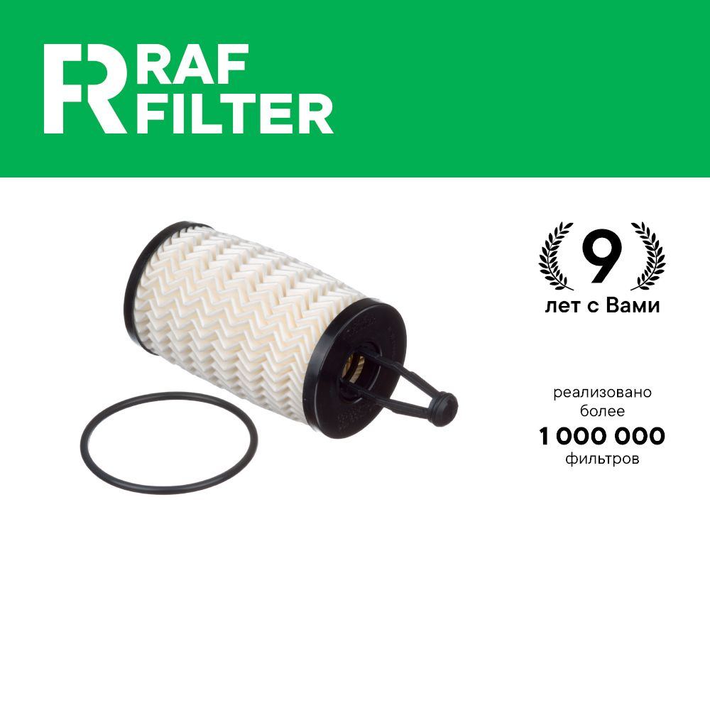 Фильтр масляный RAF Filter ROF039 - купить по выгодным ценам в  интернет-магазине OZON (798529444)