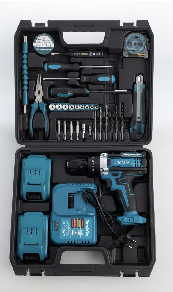 Шуруповерт Makita 21v с набором инструмента - купить с доставкой по ...