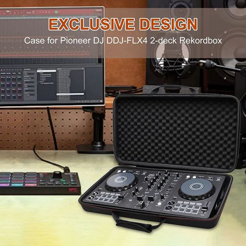 Жесткий чехол из ЭВА для Pioneer DJ DDJ FLX4 2 deck/Rekordbox 400 DJ ...