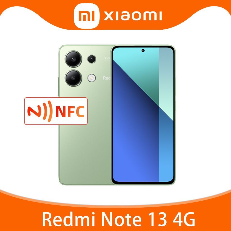 Смартфон Xiaomi Note 13 4G NFC - купить по выгодной цене в  интернет-магазине OZON (1057711684)