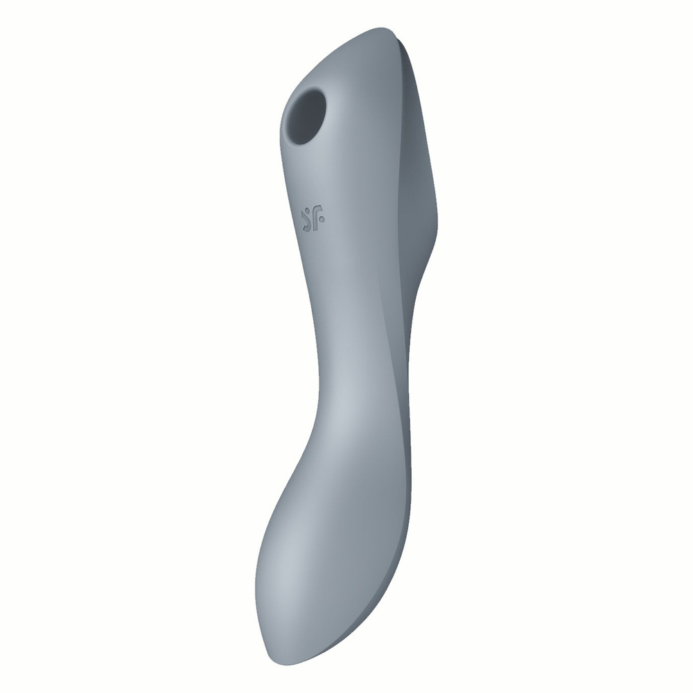 Вибромассажер Satisfyer Curvy Trinity 3 grey #1