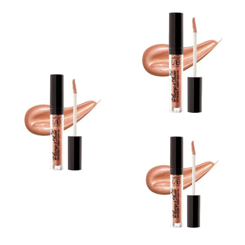 Белита Блеск для губ, Lab colour, Plump & Shine, тон 323, Sparkling Spices, 2,6 мл., 3 шт.  #1