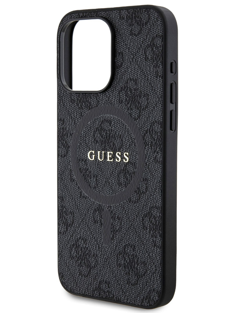 Чехол Guess PU leather MagSafe на Apple iPhone 15 Pro / для Айфон 15 ...