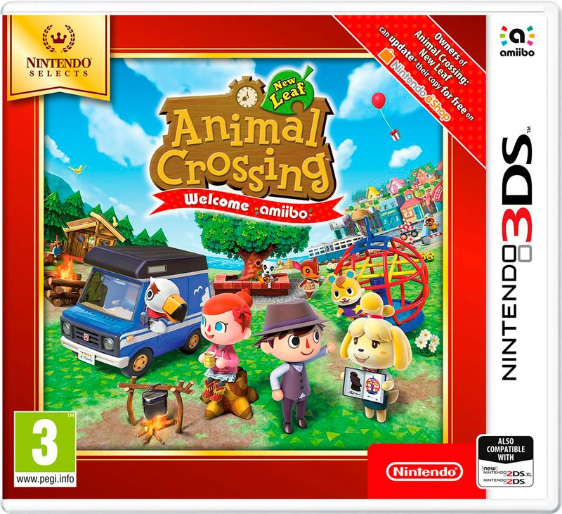 Игра Animal Crossing: New Leaf - Welcome amiibo (Nintendo 3DS, Английская версия)  #1