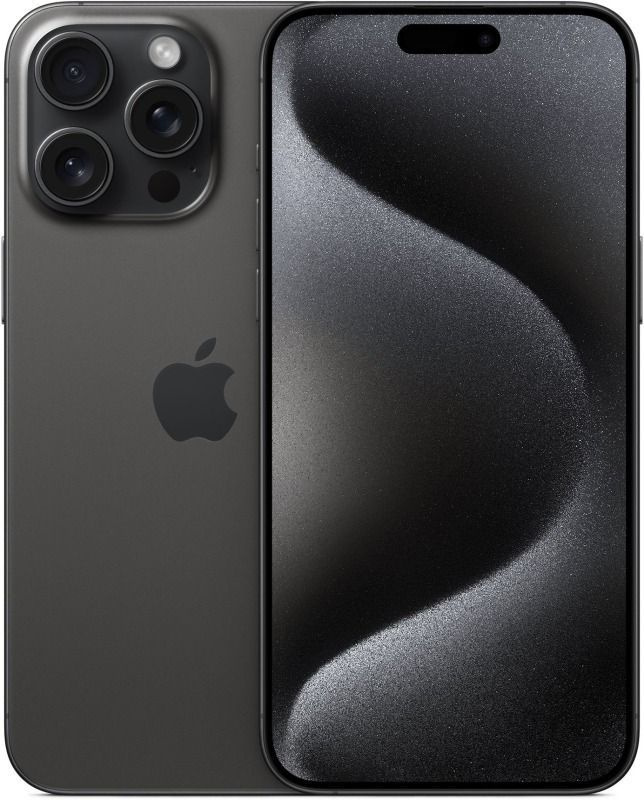 Apple Смартфон iPhone 15 Pro (SIM+eSIM) Global 8/256 ГБ, черный #1