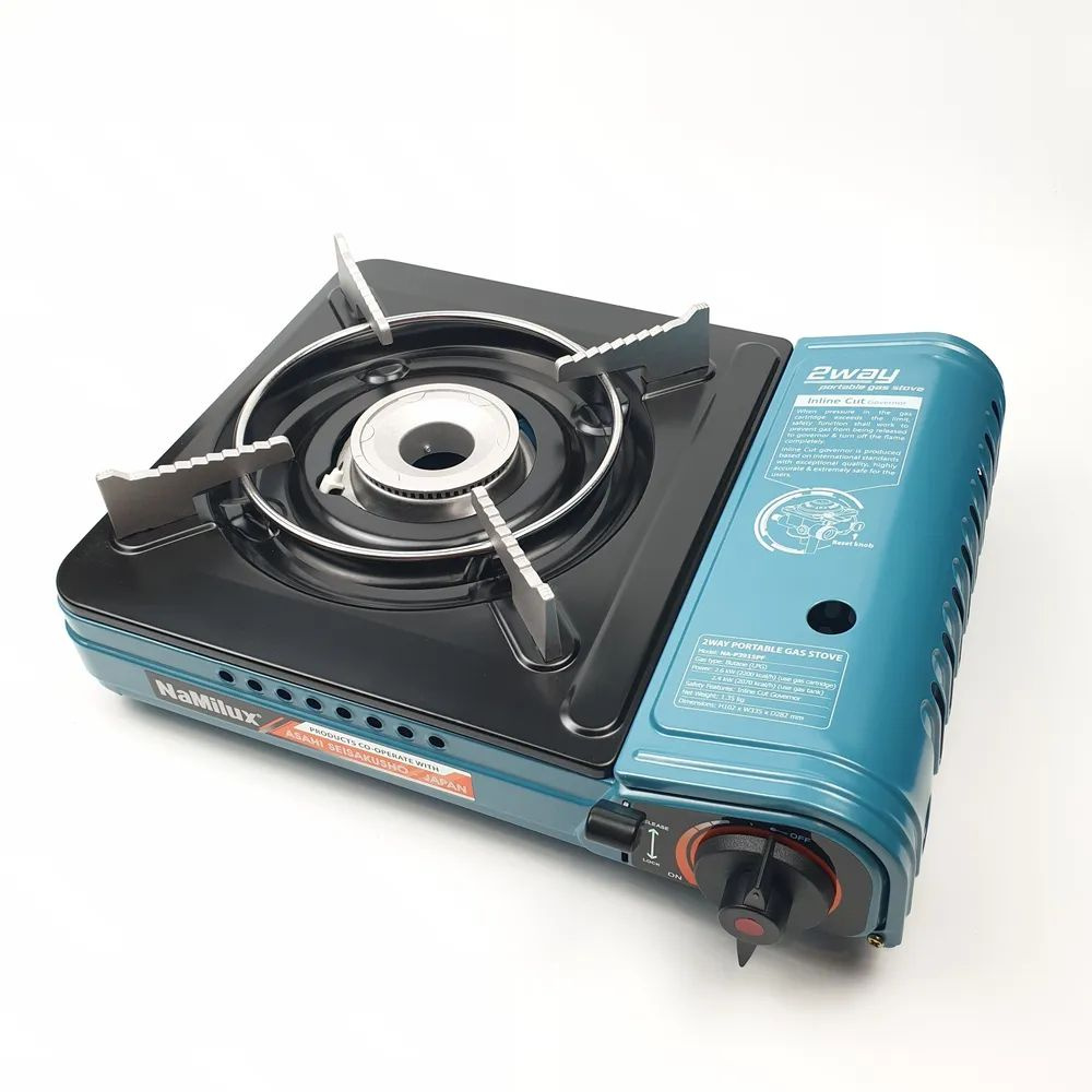 Газовая плита туристическая с пьезоподжигом, плитка походная ...