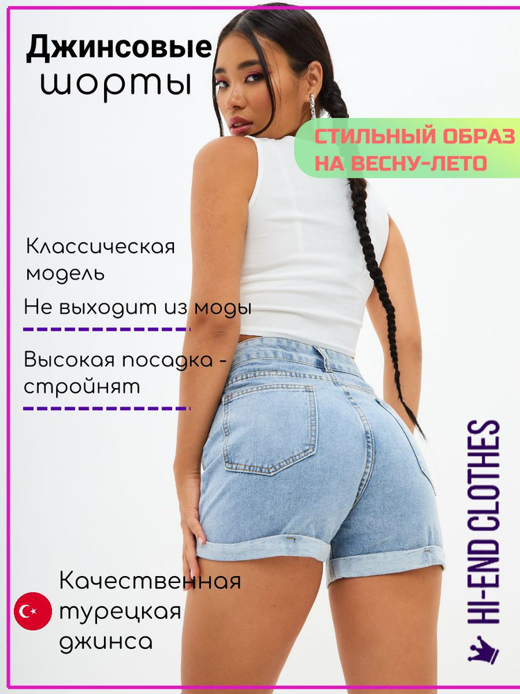 Шорты HI-END CLOTHES Деним #1