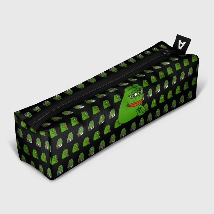 Пенал школьный 3D Frog Pepe #1