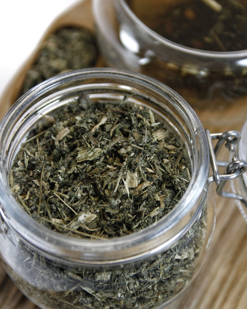 Чайный напиток Лопух 250 гр - лист сухой, резанный, травяной листовой чай, россыпь  #1