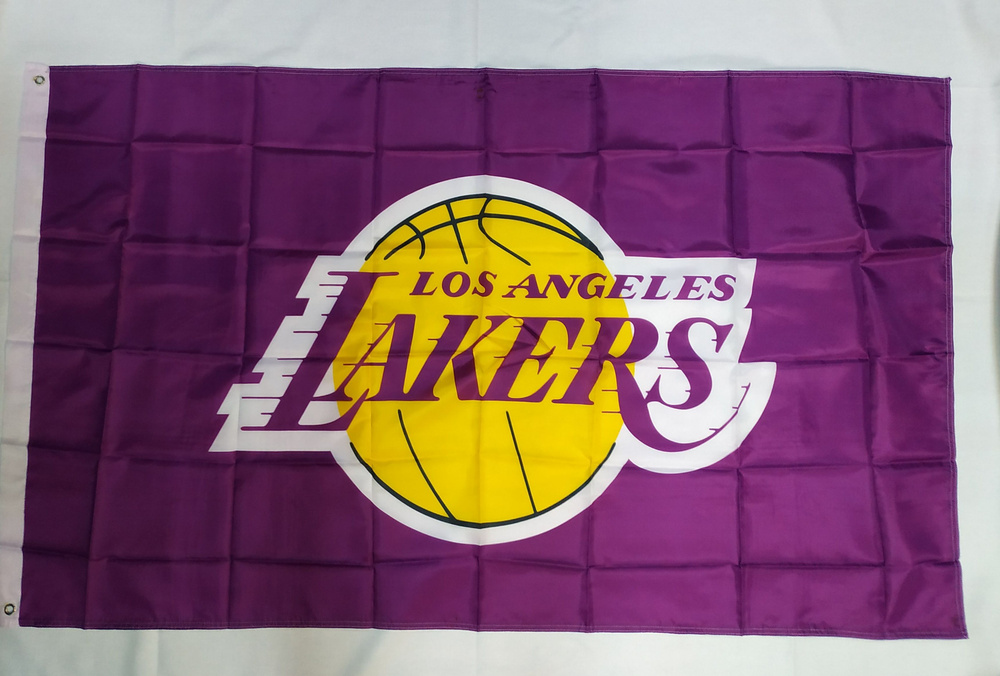 флаг Лос Анжелес Лейкерс 150*90 см #1