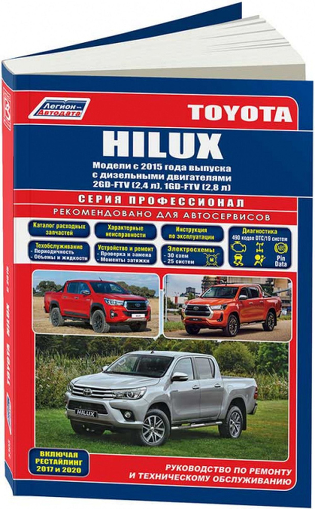 Руководство по эксплуатации TOYOTA: книги по ремонту, инструкции и сетки ТО