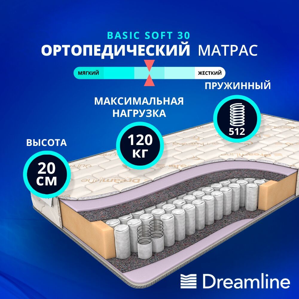 Матрас Dreamline Basic Soft 30 160х200 #1