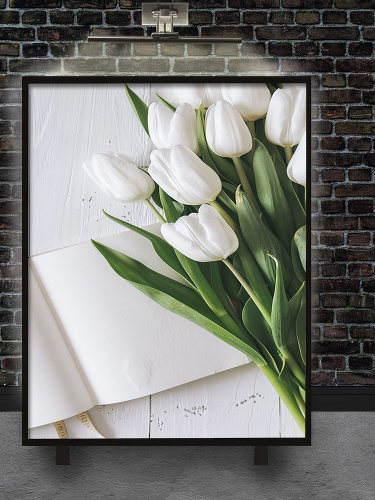 Картина "Цветы", 50  х 40 см #1