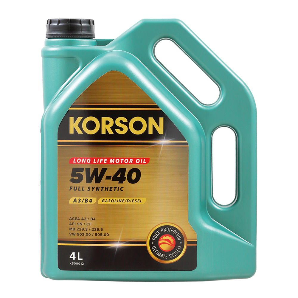 KORSON 5W-40 Масло моторное, Синтетическое, 4 л #1