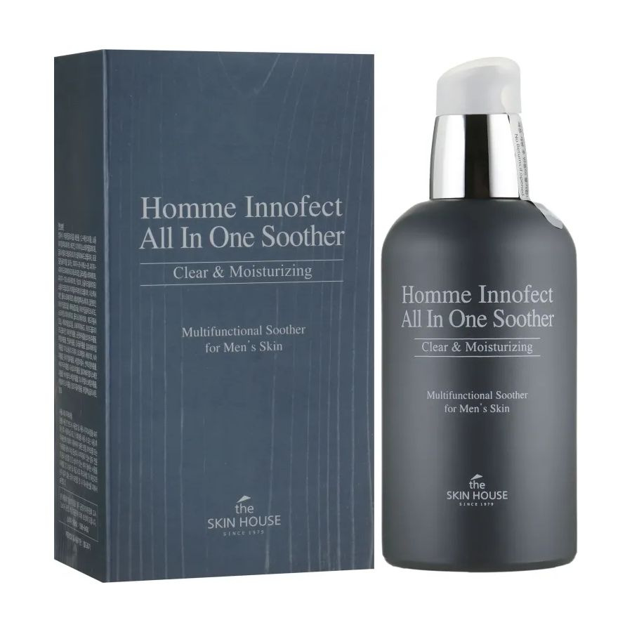 The Skin House Тонер мужской Многофункциональное ухаживающее средство для лица Homme Innofect Control #1