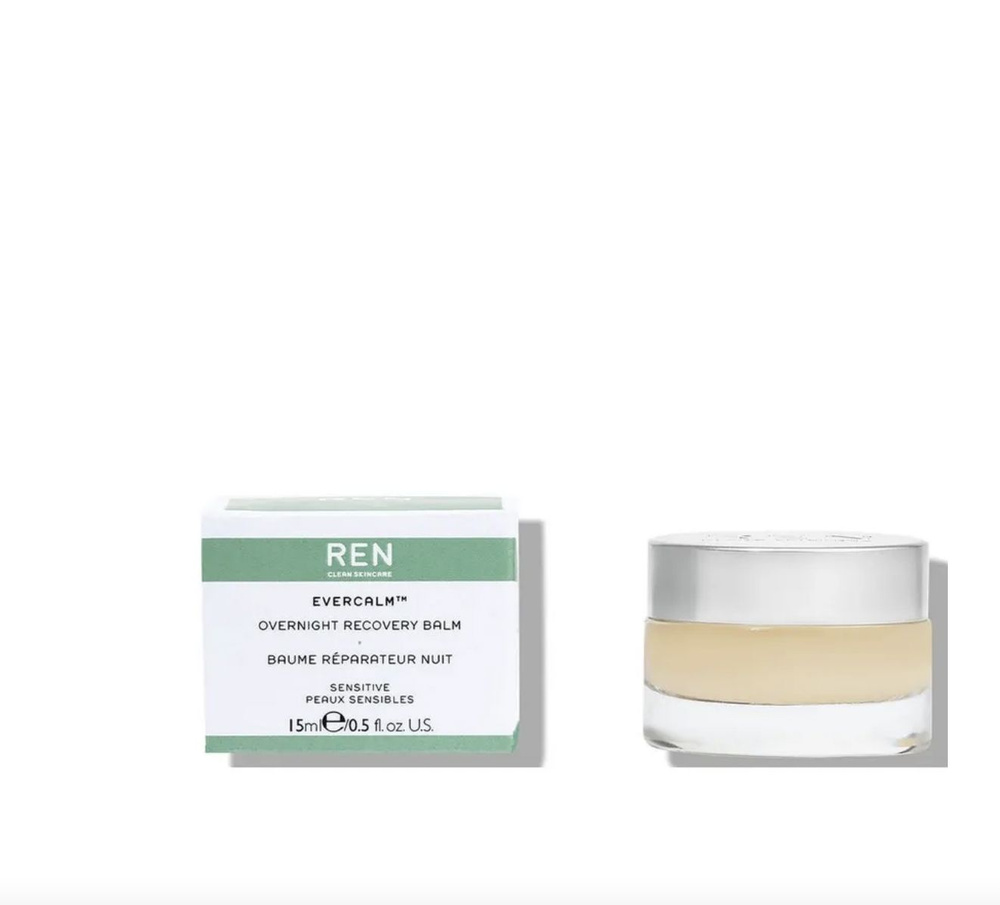 REN CLEAN SKINCARE travel Ночной восстанавливающий бальзам Evercalm Overnight Recovery Balm 15 ml  #1