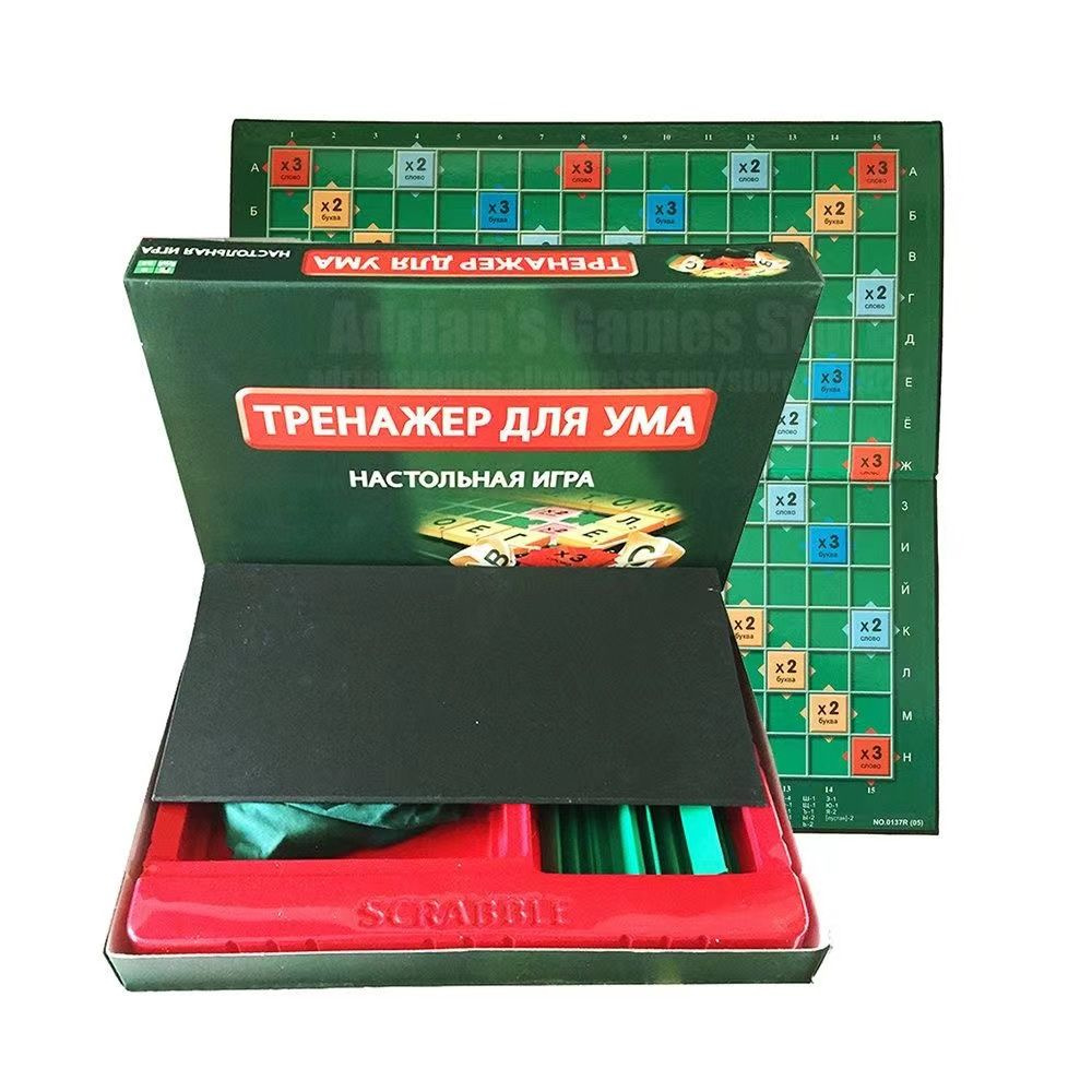 Игра настольная Games Scrabble Original/ Русская версия купить на OZON ...