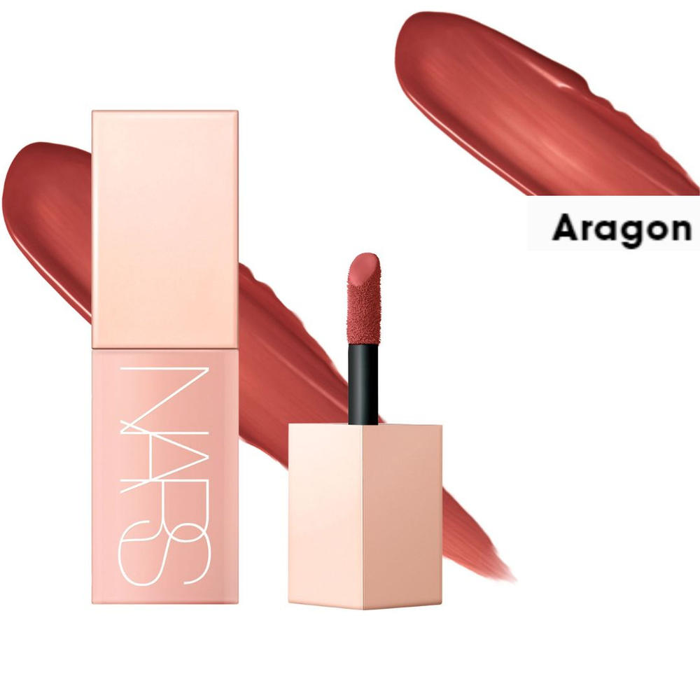 NARS Afterglow Liquid Blush - Жидкие румяна, Арагон. #1