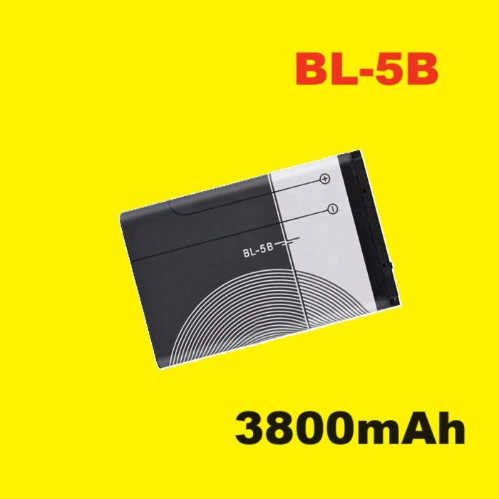 Аккумулятор BL-5B Li-Ion Battery 3.7V 3800mah для Nokia 6060 / 3220 / 3230 / 5070 890mAh для телефона #1