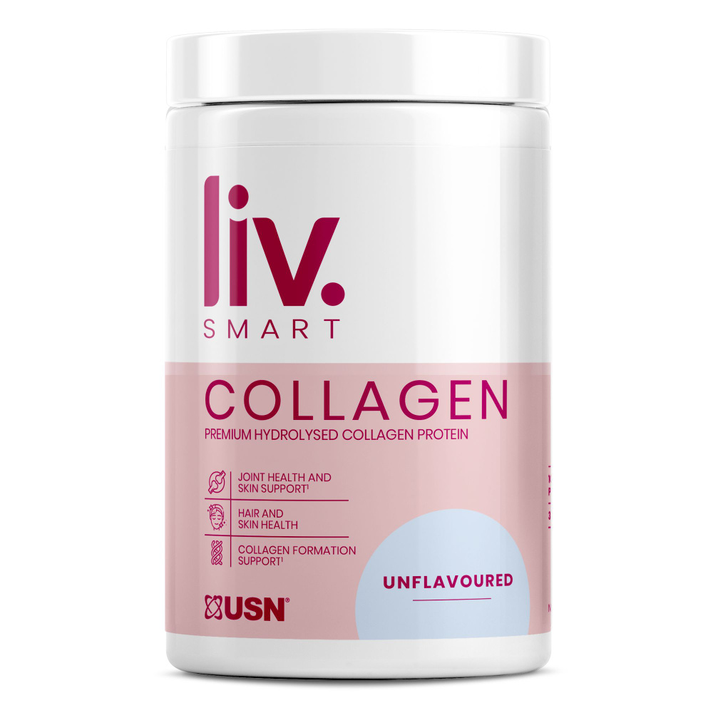 USN Liv.SMART Collagen, Премиальный гидролизованный КОЛЛАГЕН без вкуса, порошок, 330 г  #1