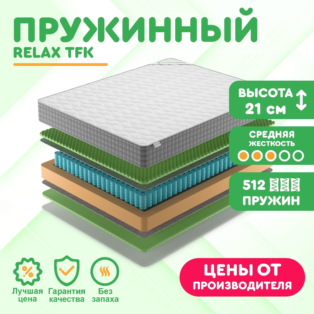 Матрас 65х120 Пружинный MATERSON Relax TFK 65x120 #1