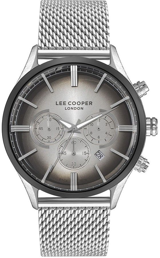 Английские кварцевые часы Lee Cooper Sport LC07366.350 на браслете из нержавеющей стали, с водозащитой #1