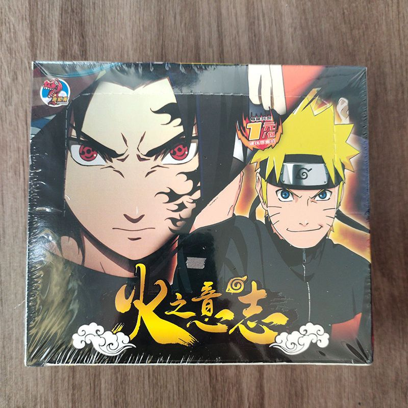 Коллекционные карточки Naruto бокс (36паков - 180 карт) #1