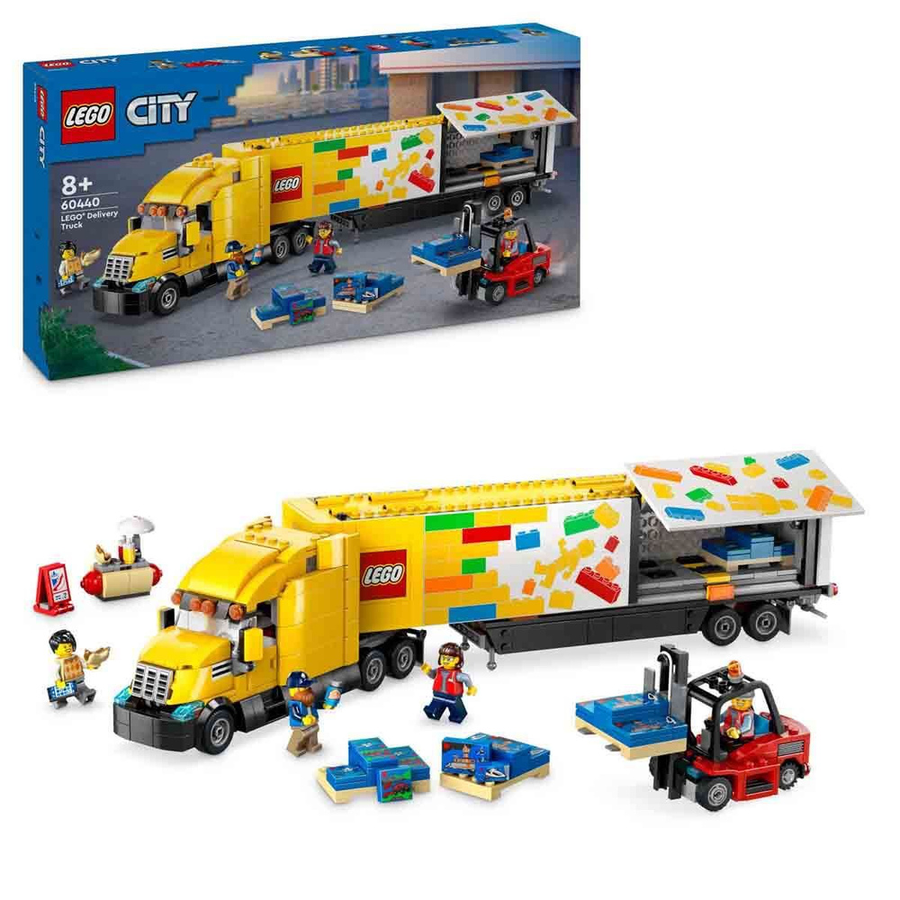 Lego city yellow truck on sale