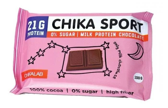 CHIKALAB Шоколад 100g Молочный с Фундуком - купить с доставкой по ...
