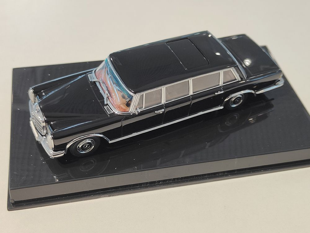 Модель коллекционная Mercedes W100 600 limousine pullman lwb 1963 черный (бокс может иметь потертости #1