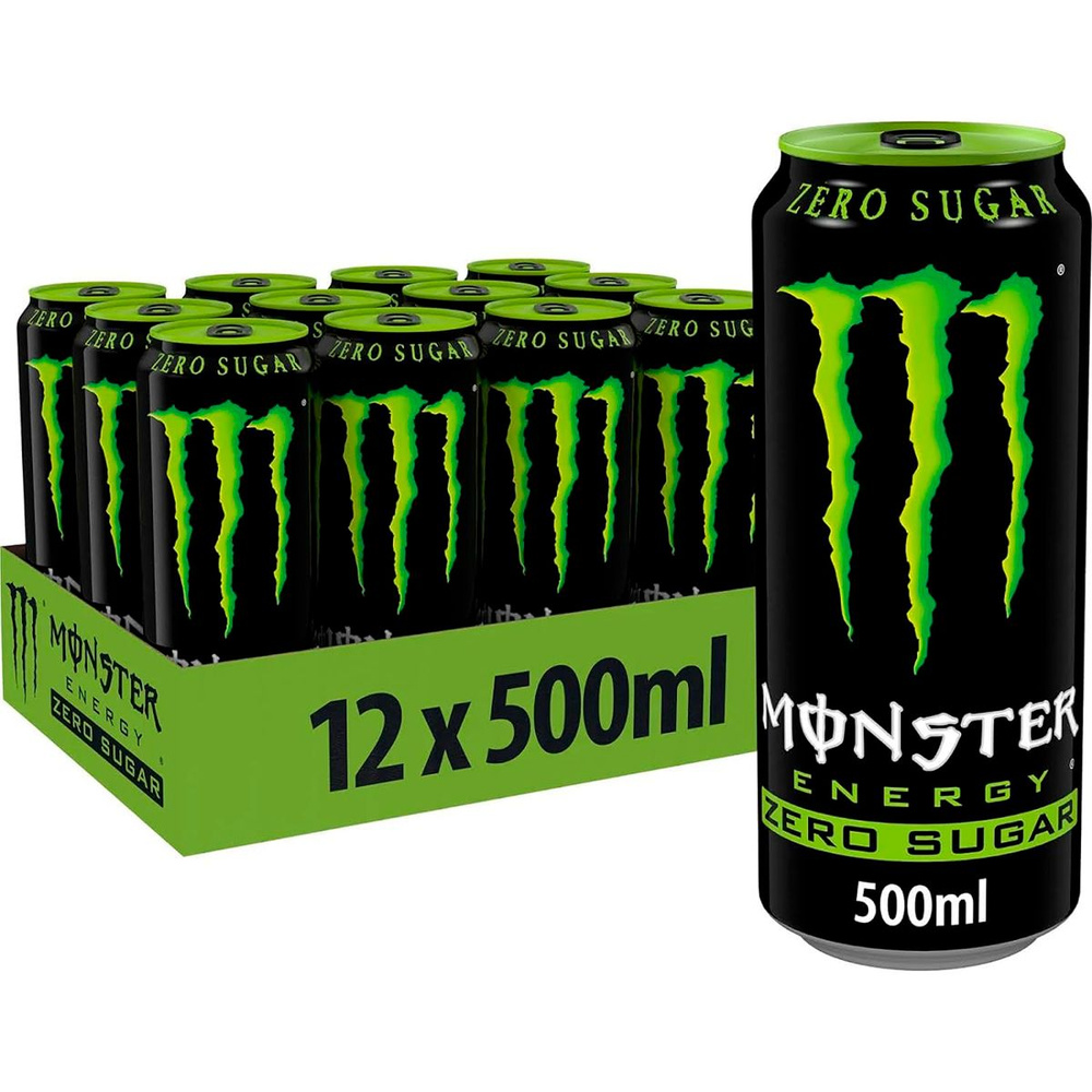 Энергетик Набор Monster Energy Original 12шт по 500мл Без сахара #1