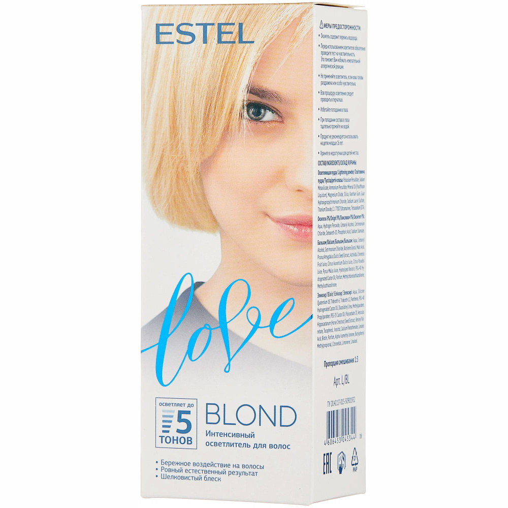 Интенсивный осветлитель для волос ESTEL BLOND - купить с доставкой по ...