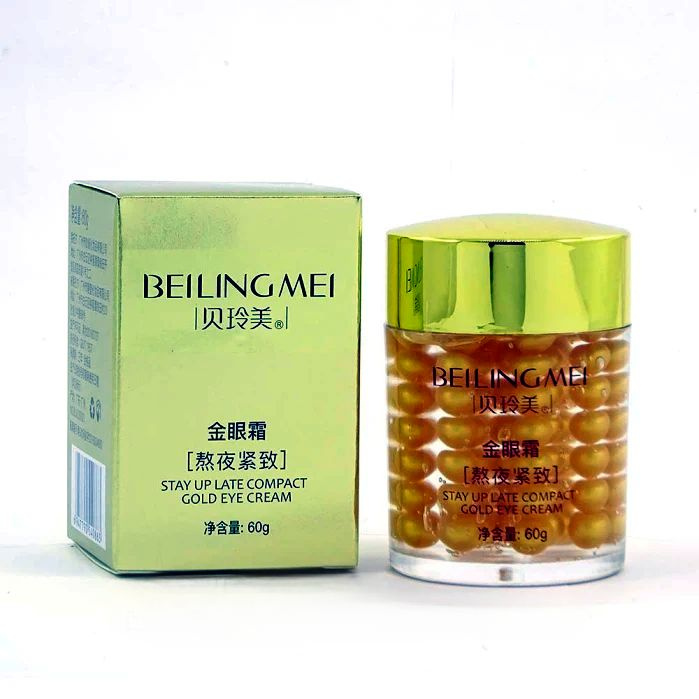 Крем-гель для кожи вокруг глаз с золотом Beilingmei Gold Eye Cream #1