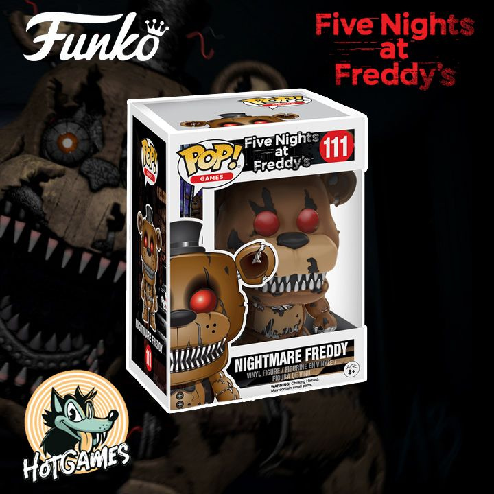 Фигурка Funko POP! Games FNAF Nightmare Freddy 11064-PX-1C4 #1