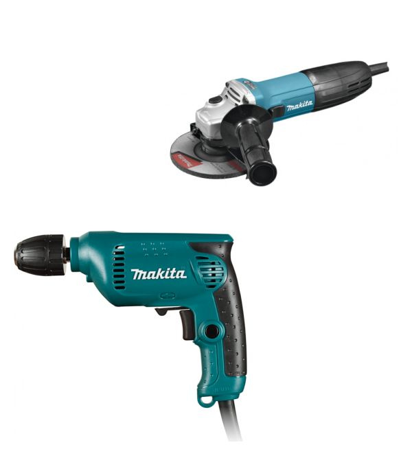 Дрель электрическая MAKITA 6413+Угловая шлифмашина MAKITA GA5030R #1