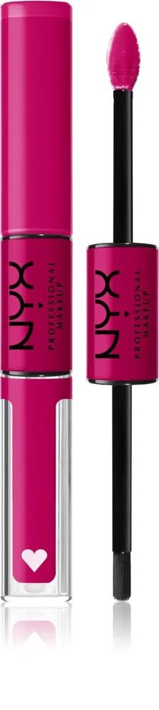 NYX Professional Makeup Shine Loud High Shine Lip Color - жидкая помада с высоким блеском /14 - Lead #1