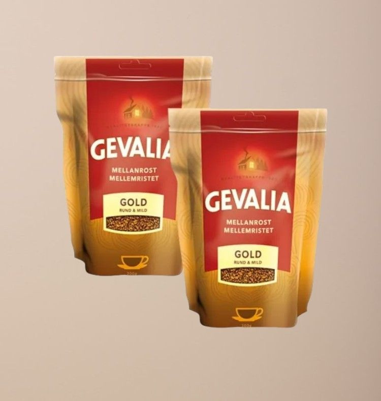 Кофе растворимый Гевалия Голд, Gevalia Gold, 200гр 2шт #1