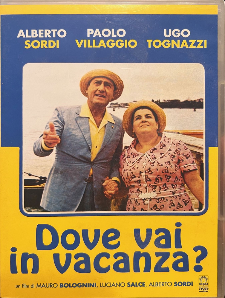 Dove vai in vacanza, Куда ты едешь в отпуск?, 1978, Альберто Сорди и Уго Тоньяцци и Паоло Вилладжо, DVD, #1