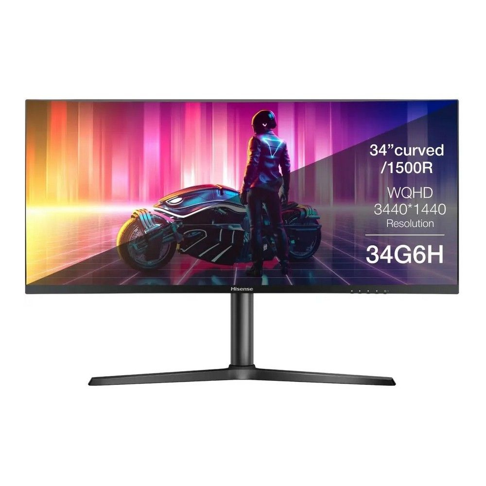 Hisense 34" Монитор 34G6H, черный #1